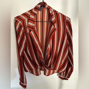 Forever 21 Striped Blouse